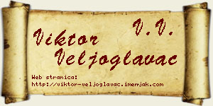Viktor Veljoglavac vizit kartica